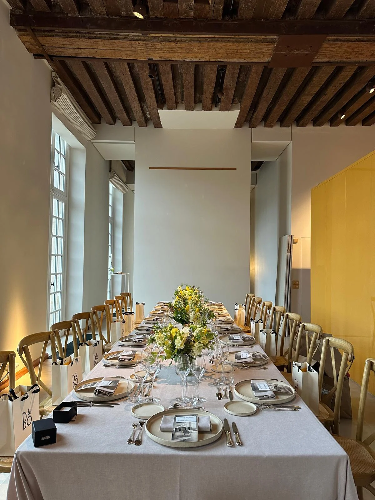 Diner privé appartement d'exception paris place des vosges luxury travel event